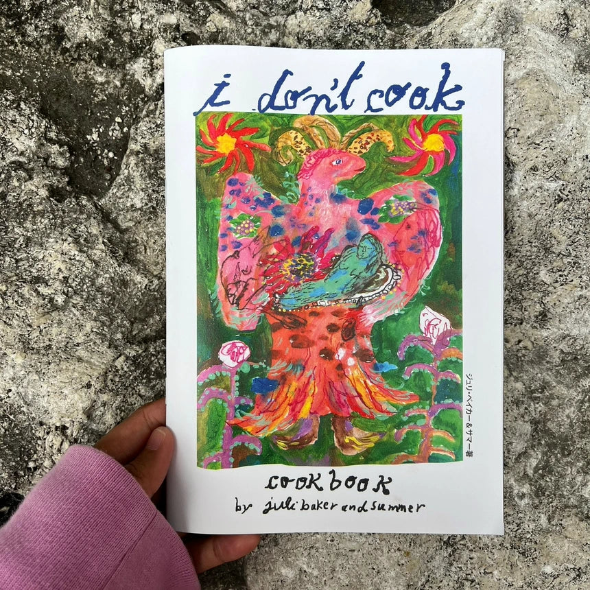 i dont cook, cookbook (art zine)