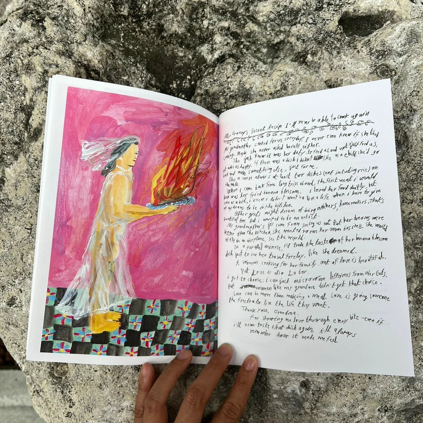 i dont cook, cookbook (art zine)